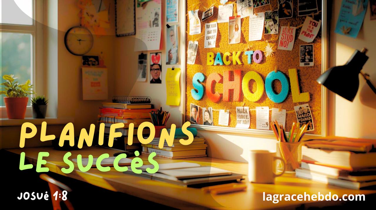 Planifions le succès